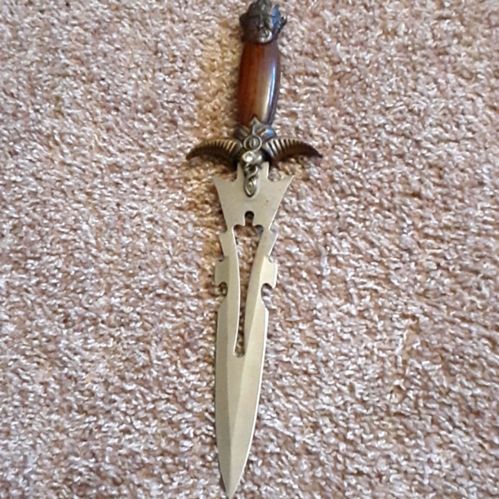 Stainless steel ritual knife